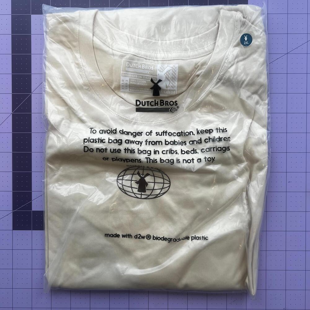 Dutch bros NWT long sleeve shirt